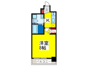 ラシーヌ宿院の物件間取画像